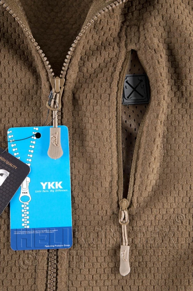 Helikon-Tex Tacticl Alpha Grille Army Outdoor Veste Polaire Olive Vert XL / - Photo 2/4