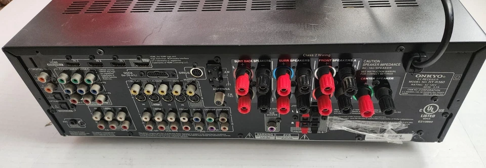 Onkyo HT-R560 Dolby Digital Home Theater 7.1 Channel Audio Video AV Receiver - Image 2 of 3