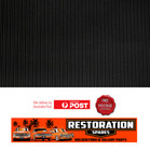 <!--F#f_0-->HOLDEN HK HT HG panel van BLACK HERRINGBONE RIBBED ROOF HEAD HOOD LINING (6G)<!--F/-->