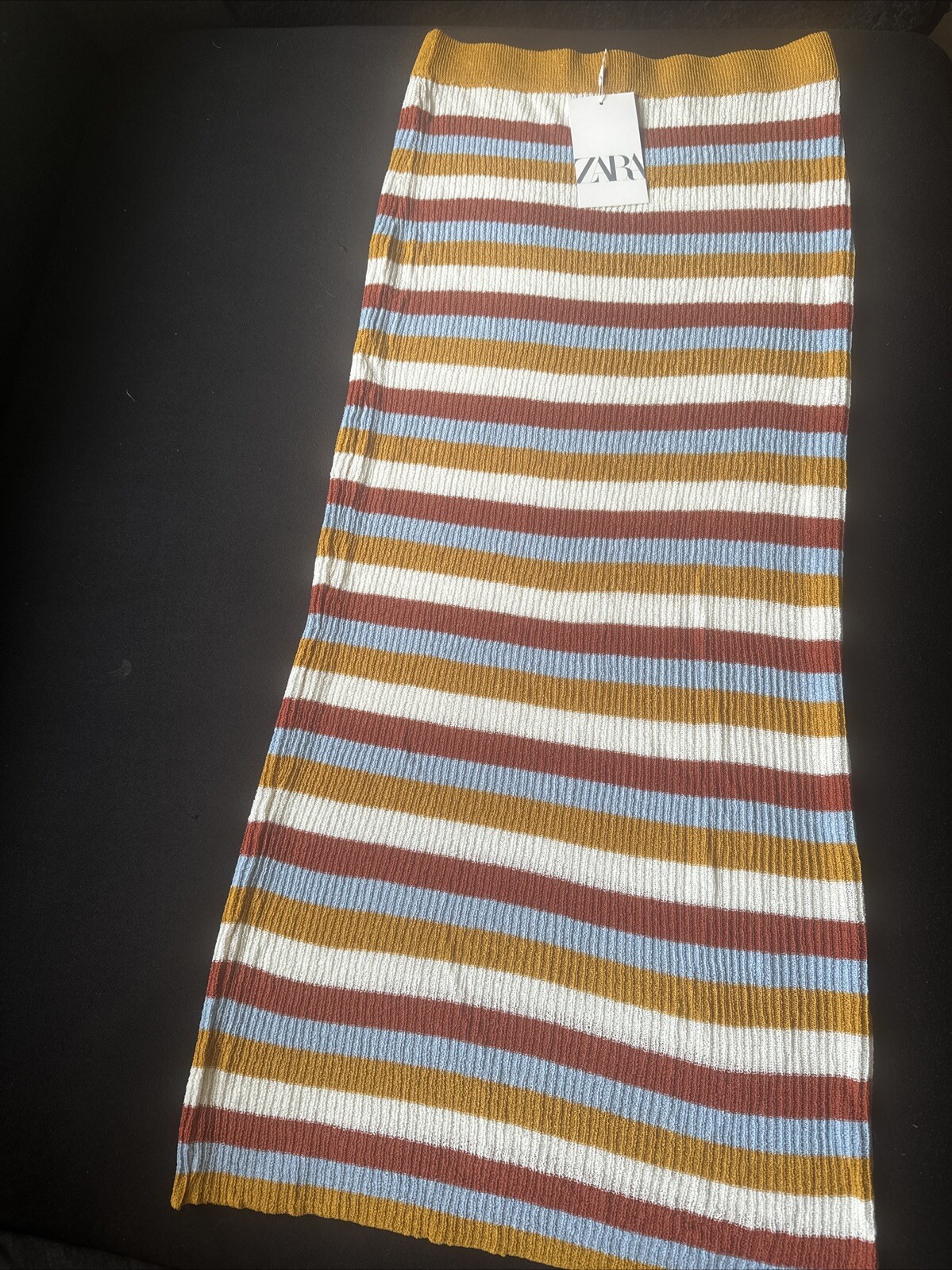 Zara Womens Skirt Size Medium Stretch Pull On Modern Straight Pencil Slit