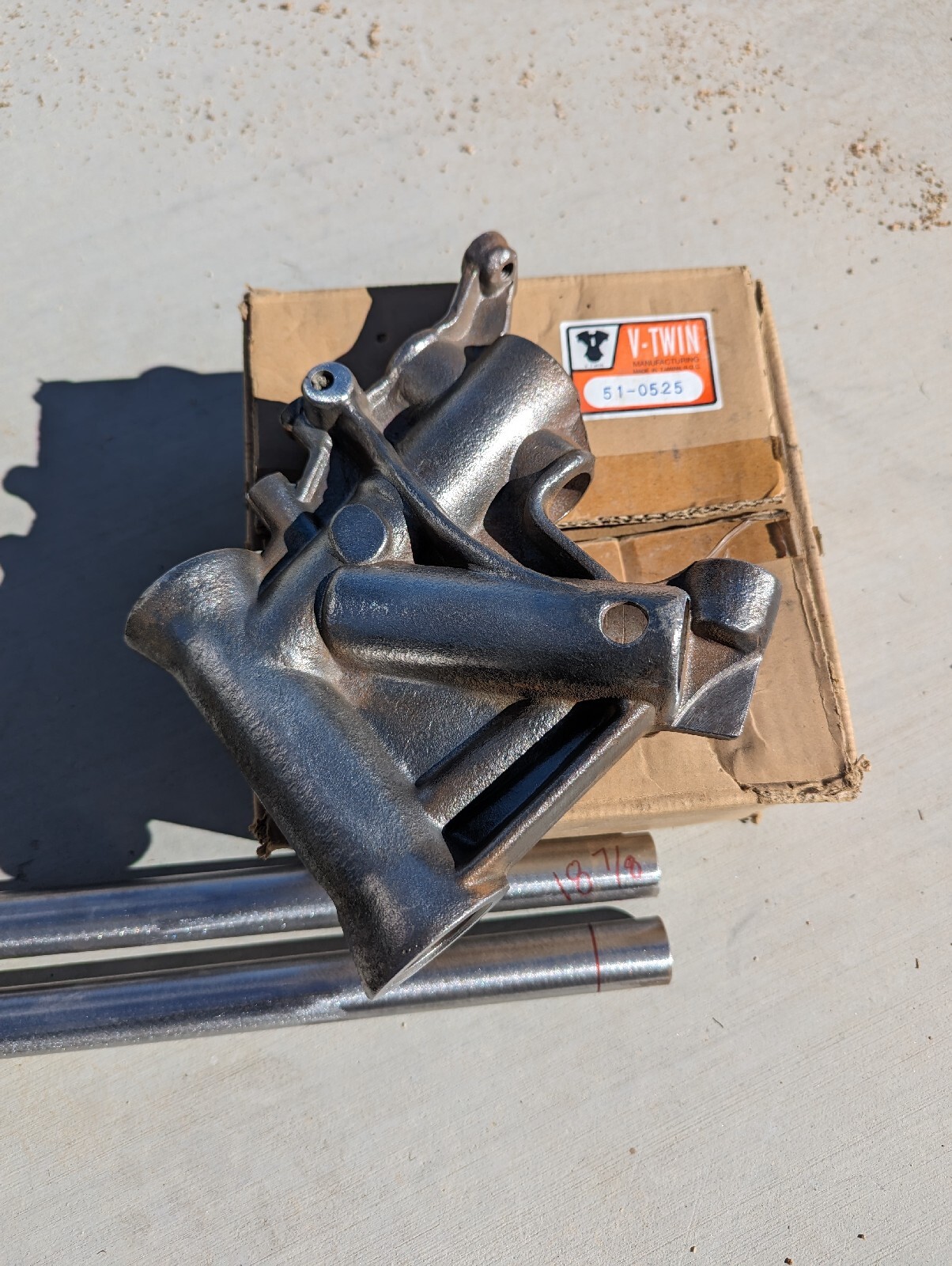 Harley Panhead Replica Frame Neck 194869 eBay