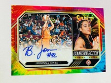 2024 Panini Select WNBA TIE DYE PRIZM #/25 Brionna Jones AUTO