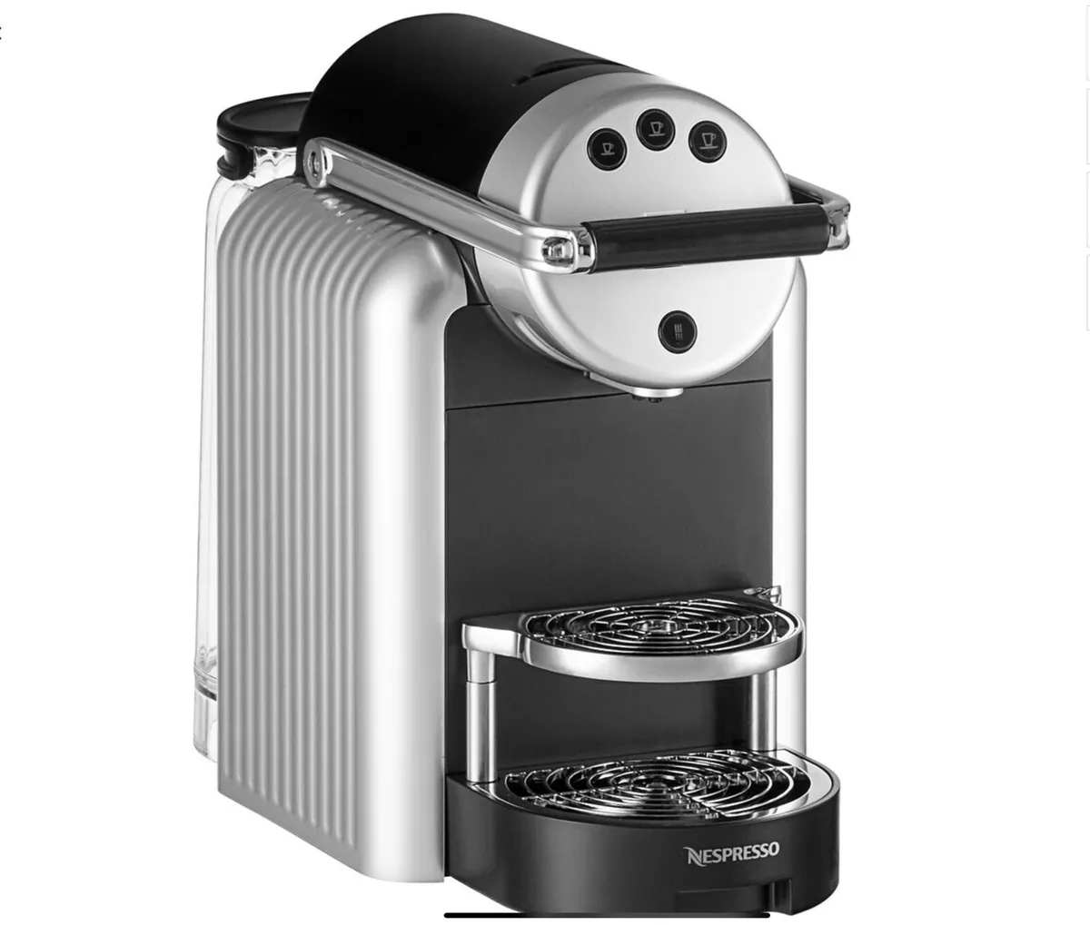 Nespresso - Zenius ZN100 Pro Machine à Capsule 1560W Boutons Acier  Inoxydable Argente - Expresso - Cafetière - Rue du Commerce