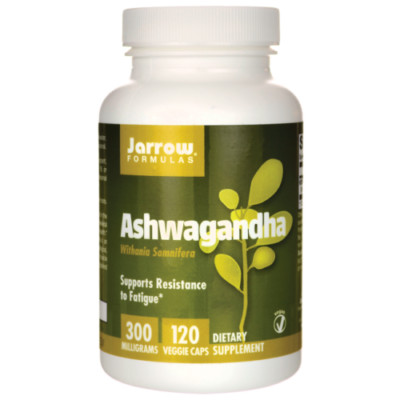 Jarrow Formulas Ashwagandha, 300mg x 120 VKapseln, Stressabbau.