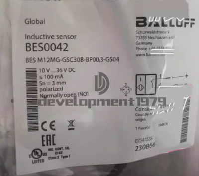 NEW ONE FOR BALLUFF sensor BES M12MG-GSC30B-BP00,3-GS04