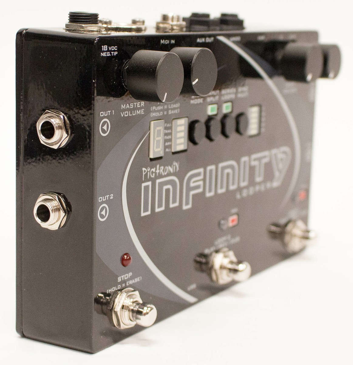 Pigtronix Infinity Looper Guitar Effects Pedal Dual Stereo w