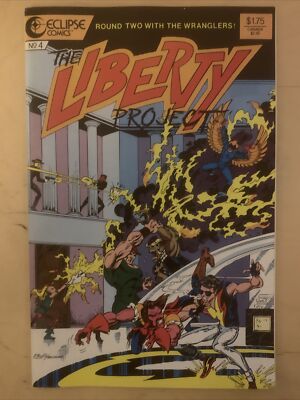 The Liberty Project #4, Eclipse Comics, September 1987, NM