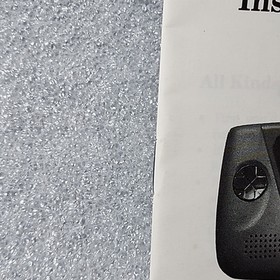 Sega - Game Gear System Console - Instruction Manual Booklet - Gamegear 1991