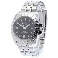 TUDOR SPORTS COLLECTION 20010 40mm SS Black Dial Automatic Date #C430