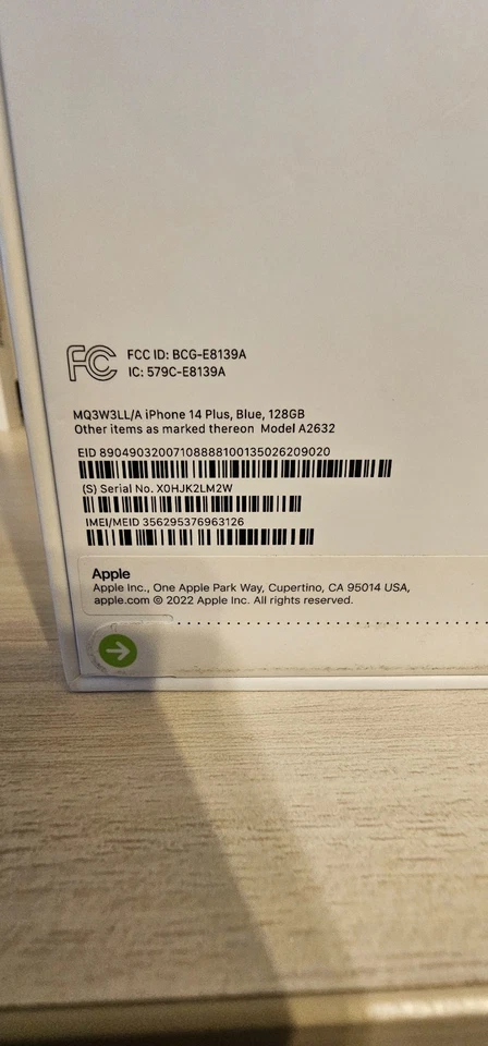 Apple iPhone 14 Plus 128GB Unlocked AT&T T-Mobile Verizon Brand New - Read Below - Image 2 of 3