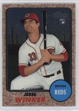 2017 Topps Heritage High Number Chrome /999 Jesse Winker #THC-517 gh4