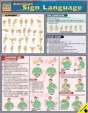 American Sign Language (Quickstudy: Academic) - Pamphlet - VERY GOOD