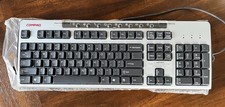 Vintage Compaq KB-0133 Keyboard PS/2 Wired Br...