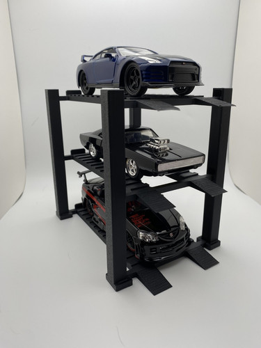 1:32 Scale Hotwheels Diecast Matchbox 4 Post Lift Display - Picture 3 of 7