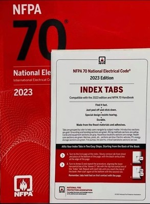 NFPA 70 National Electrical Code NEC 2023 With Tabs -  - BRAND NEW
