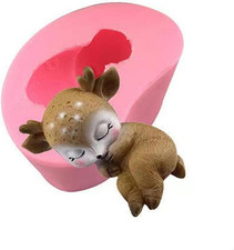 3D Silicone Mold,Candle Soap Making Mold Fondant Cake Mold Clay Cement Decoratio