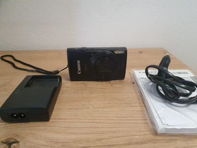 Canon IXUS 170 / PowerShot ELPH 170 IS 20.0 MP Digitalkamera - Schwarz