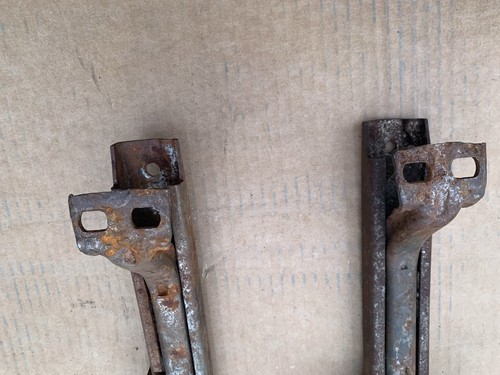 1969 1970 1971 1972 Chevelle 442 GTO GS A Body Driver Bucket Seat Tracks GM OEM - Picture 8 of 11