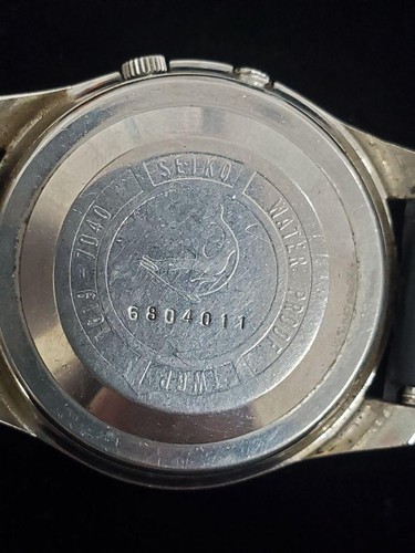 Orologio automatico Seiko Sportsmatic 5 Deluxe 7619-7040 37,8mm usato, qualche segno di usura - Foto 5 di 13