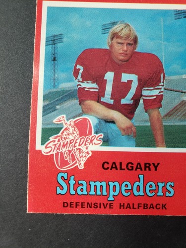 1971 O-Pee-Chee OPC CFL RUDY LINTERMAN # 129 Calgary Stampeders Combined Shipp - Picture 5 of 11