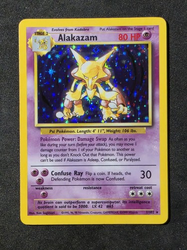 Alakazam — Base Set (Unlimited)