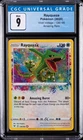 2020 POKEMON VIVID VOLTAGE, AMAZING RARE #138/185 RAYQUAZA CGC 9