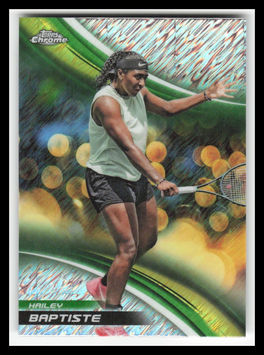 2025 Topps Chrome Shimmer Refractors #107 Hailey Baptiste