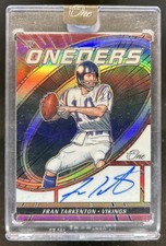 2023 Panini One Fran Tarkenton The Oneders Auto #/99 Vikings