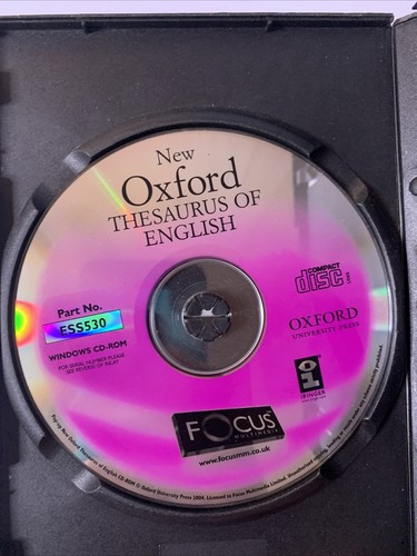 Oxford Reference Suite: Dictionary, Thesauras & Quotations PC CD-ROM - Picture 4 of 5