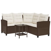 Zeitloses Sofa | Garnitur | GartenmöBel | Lounge-Set | Gartengarnitur | L-Form