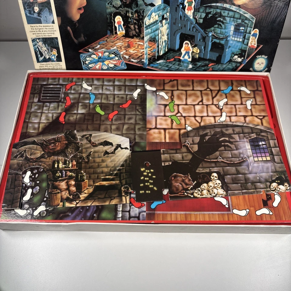 MB Games Ghost Castle Board Game 1985 Halloween Vintage Collectible Complete - Image 2 of 4