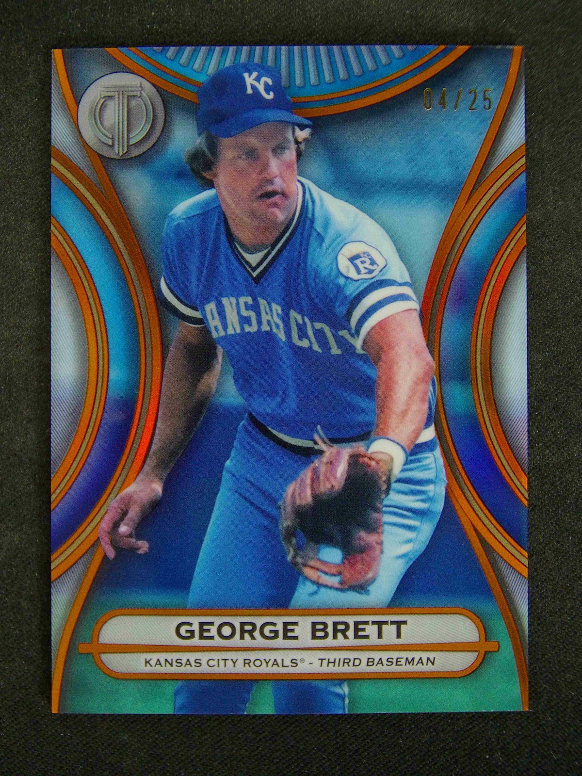 2025 Topps Tribute George Brett Blue /25 #20 #zy