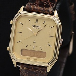 【希少！稼動品】SEIKO ハイブリッド H449-5110 80'sVTG 希少！稼動品】SEIKO ハイブリッド H449-5110 80'sVTG 希少