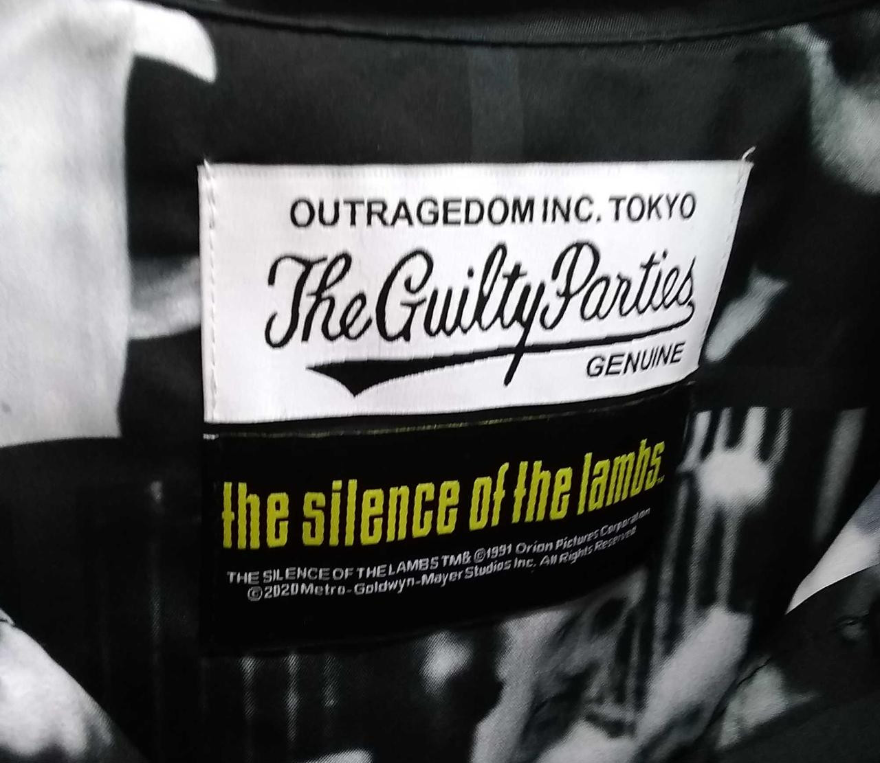 Wacko Maria x The Silence Of The Lambs Hawaiian Shirt 21SS SOL-WM-HI01 Japan FS