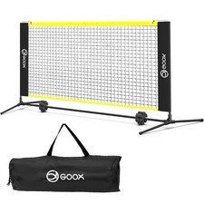 GOOX 6FT Small Mini Pickleball Net Set - Quick Setup Indoor/Outdoor Portable Pra