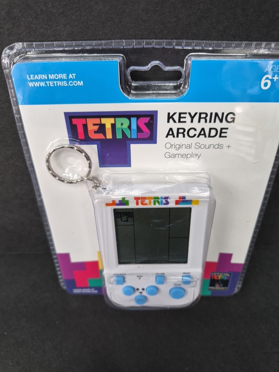 Fizz Creations Tetris Keyring Arcade, Original Sounds And Gameplay