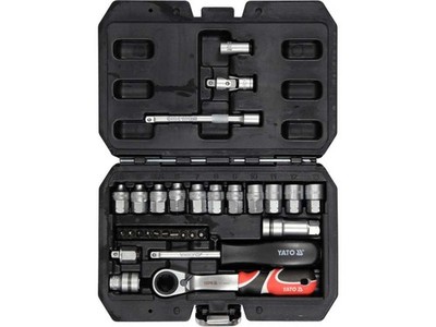 SPLINE 1/4'' STECKSCHLÜSSELSATZ 29-TEILIG - YT-38650