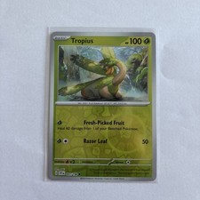Tropius 007/198 - Scarlet & Violet - Reverse Holo - Common - Pokemon Card TCG
