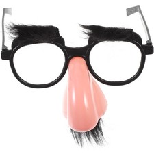 Silly Glasses for Adults Big Nose Halloween Eyeglasses Man Novelty Glssses