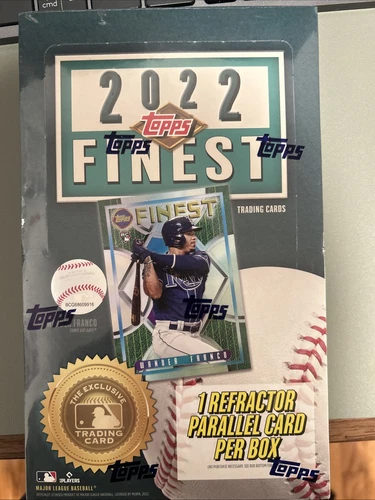 2022 Topps Finest Flashbacks Baseball Hobby Box Factory Sealed