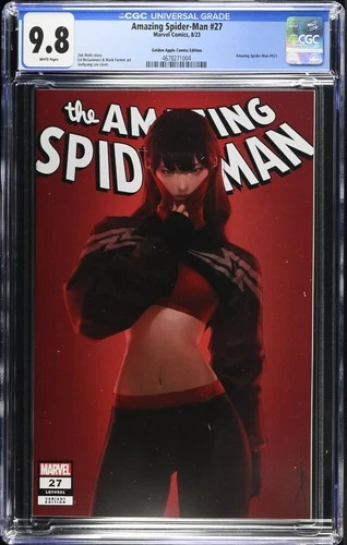 Amazing Spider-Man #27 Jeehyung Lee Silk Trade Variant CGC 9.8