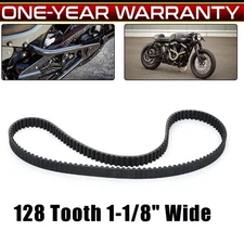 128T 1/8 Inch Rear Drive Belt 40022-91 58-420 For Harley For Sportster 1991-03