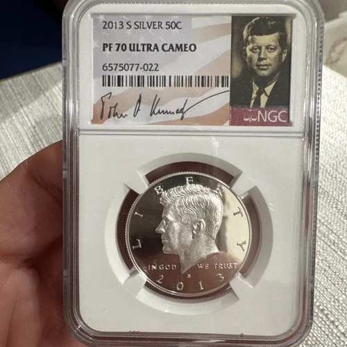 2013 S Silver 50c Ultra Cameo PF70 NGC