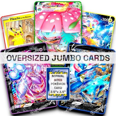 Pokémon 151 SWSH MEGA JUMBO | OVERSIZED | RIESIG V STAR MAX EX HOLO RARE PROMO TCG