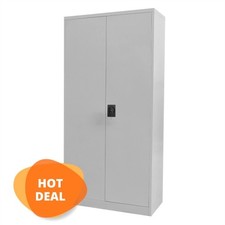 BISLEY Toolless Fl&uuml;gelt&uuml;renschrank zur Eigenmontage &bull; Stahlschrank f&uuml;r 5 OH