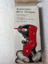 BR Tools Vintage Automatic Wire Stripper w/ Cable Cutter New in Box