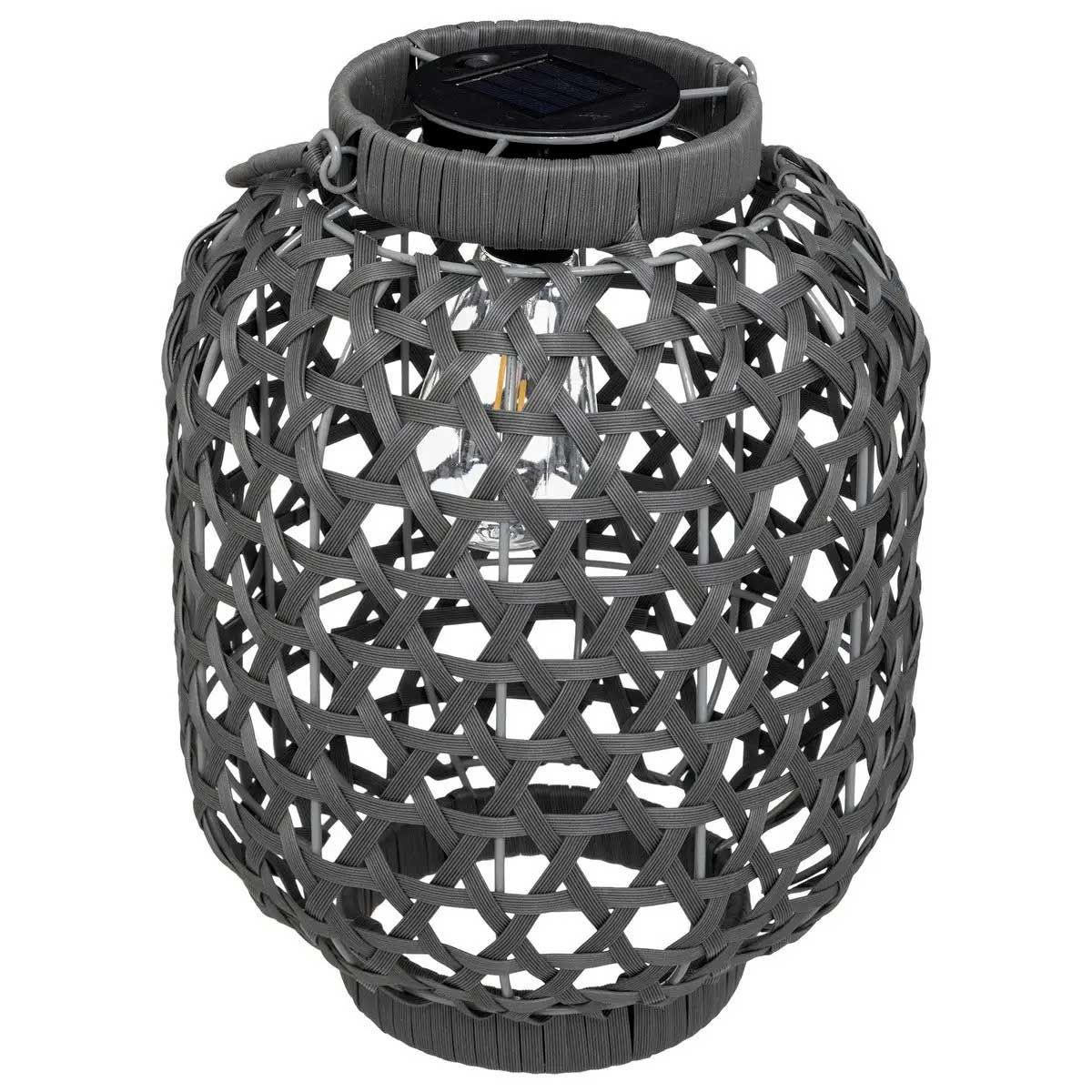 Lampe solaire Tola 32cm pour illuminer vos dîners en terrasse de l'été