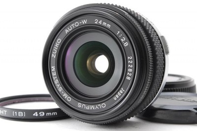 Olympus OM-System Zuiko Auto-W 24mm f/2.8 MF Wide Angle Lens Tested Japan