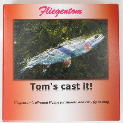 Fliegentom Fliegenschnur ''Toms Cast it'' WF 3-6 Floating