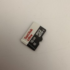 SanDisk Ultra 16GB Micro SD Class 10 microSDHC Memory Card - SDSQUNS-016G-GN3MA